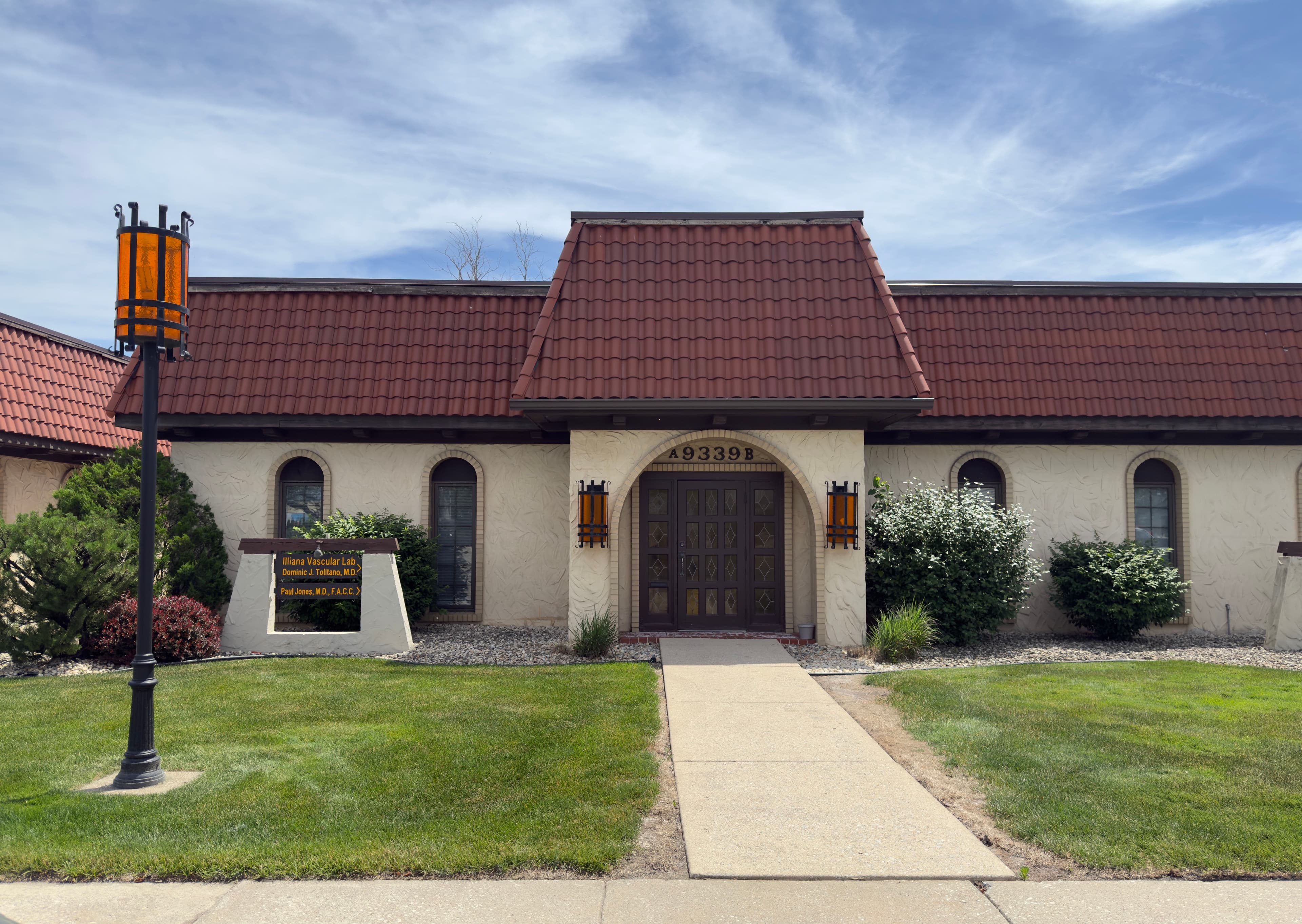 Illiana Vascular Center office exterior in Munster, Indiana